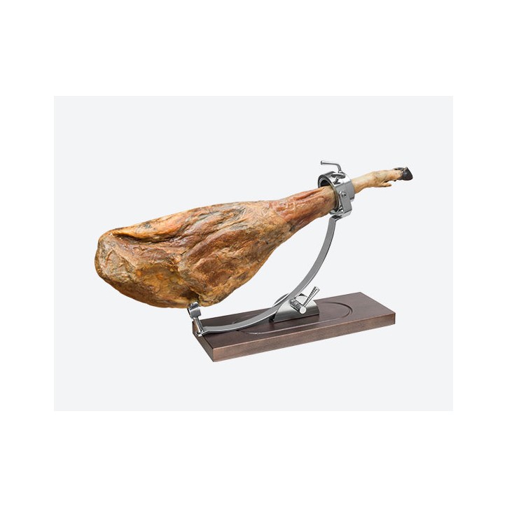 BUARFE: JAMONERO CORDOBA GIRATORIO CON SISTEMA DE BALANCEO BASE HAYA LACADO NOGAL Ref.4497