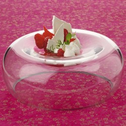 CHEFS COLLECTION: INFINITA CRISTAL PLATO DEGUSTACION Ø22cm. Ref.49000468