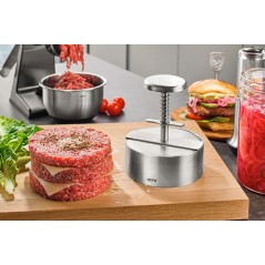 GEFU: MOLDE PRENSA PARA HAMBURGUESAS PROFESIONAL PREMIUM Ø11 5cm. Ref.15415