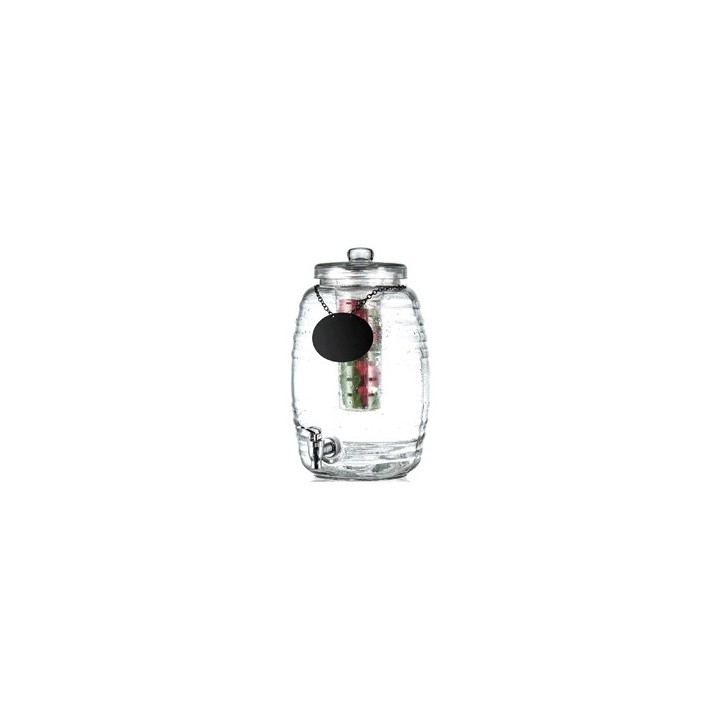 DISPENSADOR DE LIQUIDOS : CON GRIFO CRISTAL 9 5cl. Ref.BDG1000