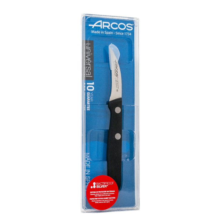 ARCOS SERIE UNIVERSAL: CUCHILLO MONDADOR CURVO 60mm. Ref.280004