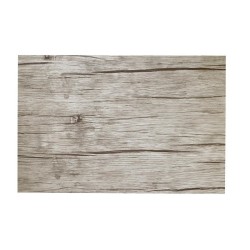 MANTELITO INDIVIDUAL DE MESA: LINEA MADERA 45X30cm. plastico PVC Ref.T2214