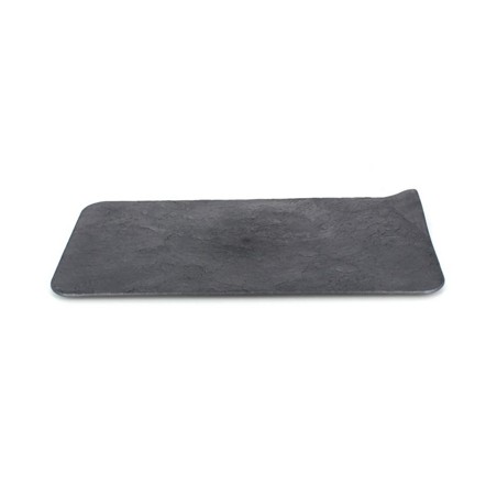 VAJILLA CATERING SERIE REUTILIZABLE: PLATO PIZARRA 30x14 (10uni.) Ref.27113