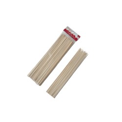 MORUNOS: BROCHETA DE BAMBU 30cm. (bolsa 100uni.) Ref.001010034