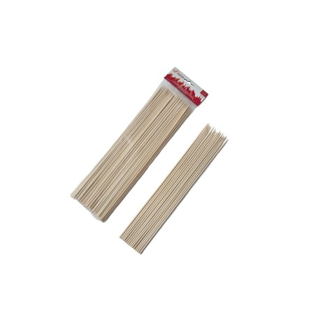 MORUNOS: BROCHETA DE BAMBU 30cm. (bolsa 100uni.) Ref.001010034