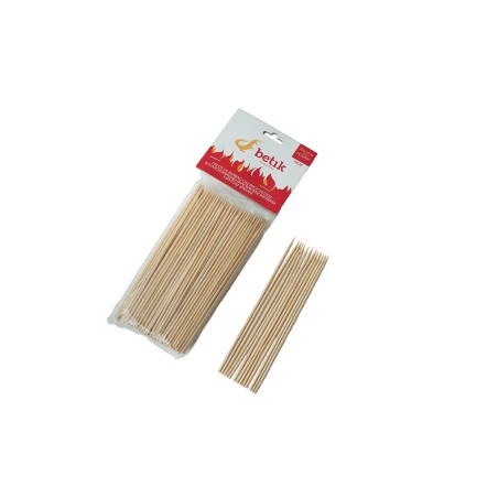 MORUNOS: BROCHETA DE BAMBU 15cm. (bolsa 200Uni.) Ref.001010104