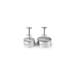 MOLDE PARA HAMBURGUESA CON EXPULSADOR INOX Ø11 40cm. Ref.666911