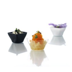 VAJILLA CATERING ARAVEN: VASO DEGUSTACION BLANCO 5cl 51X51XH33 (12uni.) Ref.01760