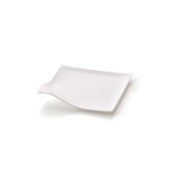 VAJILLA CATERING ARAVEN: PLATO INDIVIDUALmini. 80X80mm. BLANCO (25uni.) Ref.01762