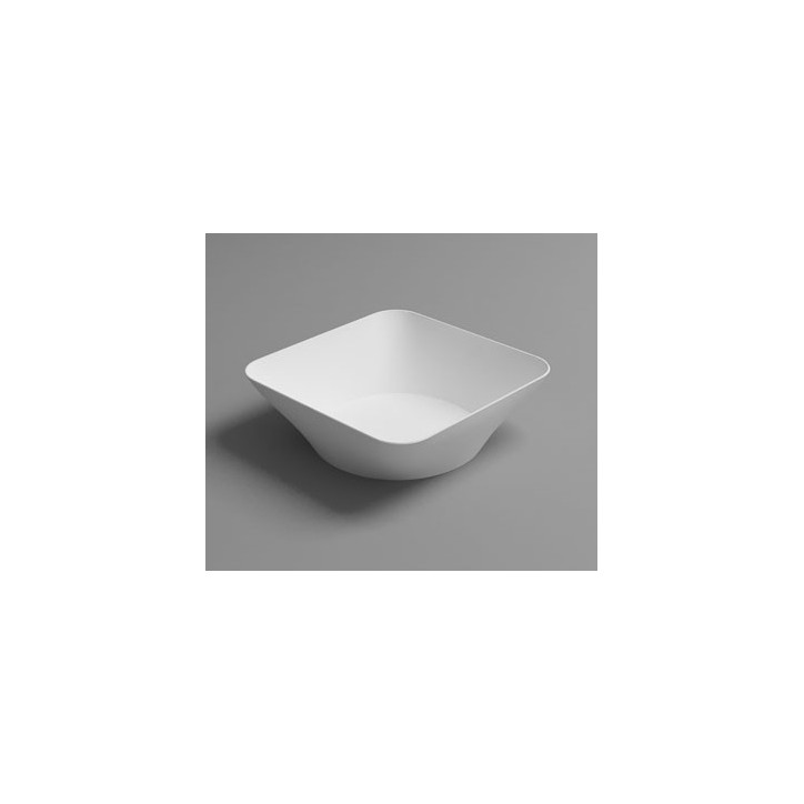 VAJILLA CATERING ARAVEN: CUENCO HONDO DEGUSTACION 9cl. 70X70XH17mm. BLANCO (25uni.) Ref.01763