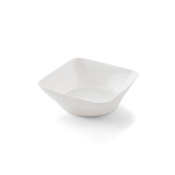 VAJILLA CATERING ARAVEN: CUENCO HONDO DEGUSTACION 9cl. 70X70XH17mm. BLANCO (25uni.) Ref.01763