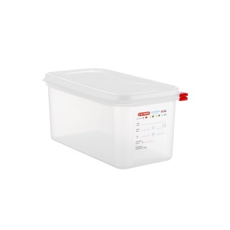 ARAVEN: HERMETICO GN 1 3 325x176xh150mm. (6Ltrs.)  Ref.3031