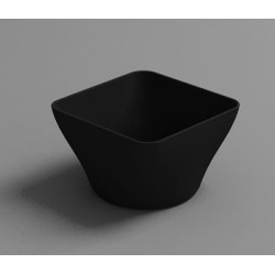 VAJILLA CATERING ARAVEN: VASO DEGUSTACION NEGRO 5cl 51X51XH33 (12uni.) Ref.41760