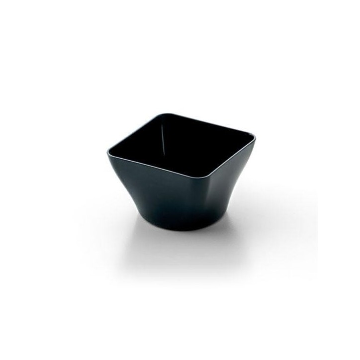 VAJILLA CATERING ARAVEN: VASO DEGUSTACION NEGRO 5cl 51X51XH33 (12uni.) Ref.41760