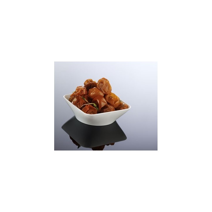 VAJILLA CATERING ARAVEN: CUENCO HONDO DEGUSTACION 9cl. 70X70XH17mm. NEGRO (25uni.) Ref.41763