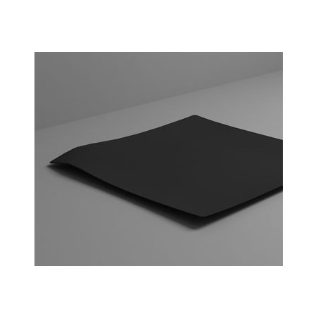 VAJILLA CATERING: WAVE - PLATO PRESENTACION PREMIUM - NEGRO- 280X280mm. - (12uni.) - REUTILIZABLE - Ref.41766