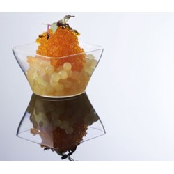 VAJILLA CATERING ARAVEN: VASO DEGUSTACION TRANSPARENTE 5cl 51X51XH33 (12uni.) Ref.91760