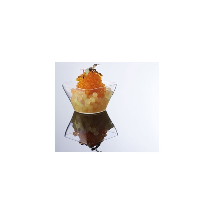 VAJILLA CATERING ARAVEN: VASO DEGUSTACION TRANSPARENTE 5cl 51X51XH33 (12uni.) Ref.91760