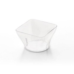 VAJILLA CATERING ARAVEN: VASO DEGUSTACION TRANSPARENTE 5cl 51X51XH33 (12uni.) Ref.91760