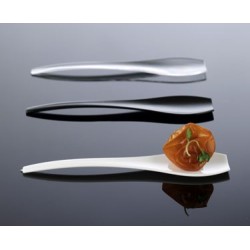 VAJILLA CATERING ARAVEN: CUCHARITA TRANSPARENTE (100uni.) Ref.1770