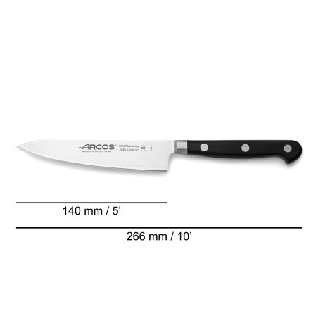 ARCOS SERIE OPERA: CUCHILLO COCINERO 140mm. Ref.224900