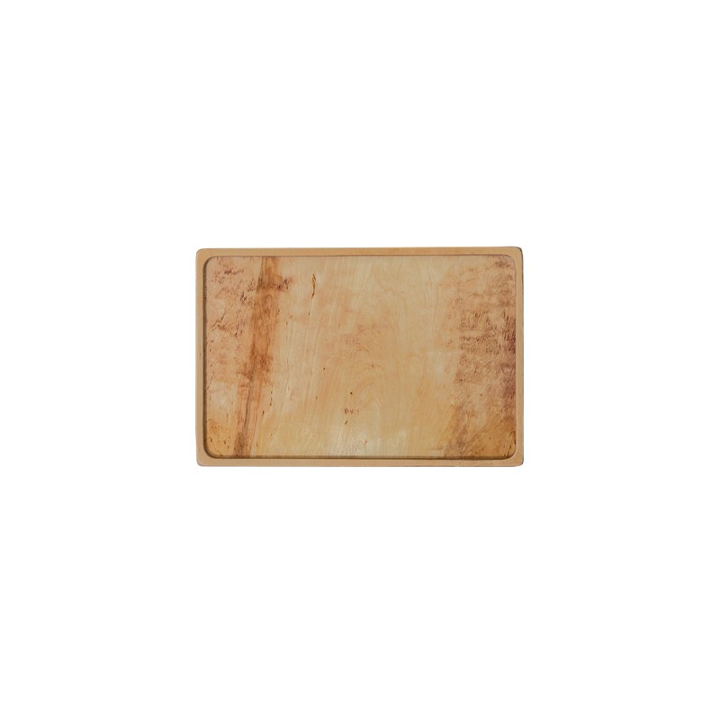 DE LA ROCA: BANDEJA  MADERA ABEDUL GN 1 1 530X325mm. Ref.H-RT53-32.5b