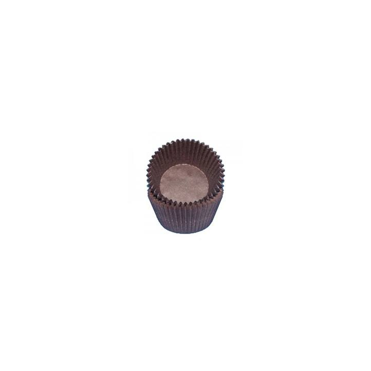 CAPSULAS REPOSTERIA: BOMBON TRUFA MARRON 100uni. Ref.729204