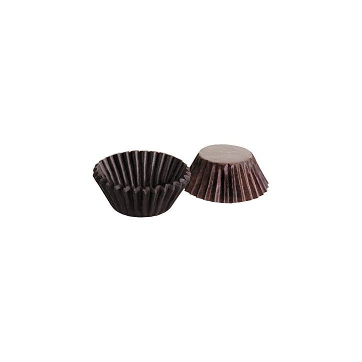 CAPSULAS REPOSTERIA: BOMBON TRUFA MARRON 100uni. Ref.729204