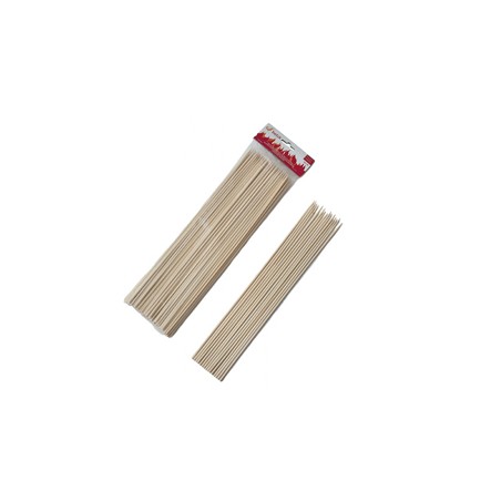 MORUNOS: BROCHETA DE BAMBU 30cm. (bolsa 100uni.) Ref.001010034