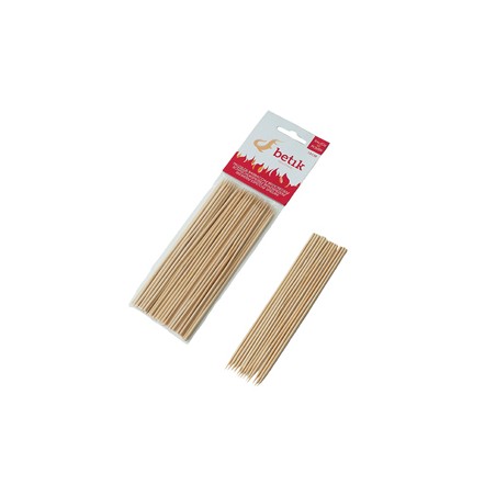 MORUNOS: BROCHETA DE BAMBU 15cm. (bolsa 200Uni.) Ref.001010104