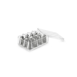 JUEGO SURTIDO DE BOQUILLAS INOX RUSAS STANDARD (12pzs.) Ref.252000