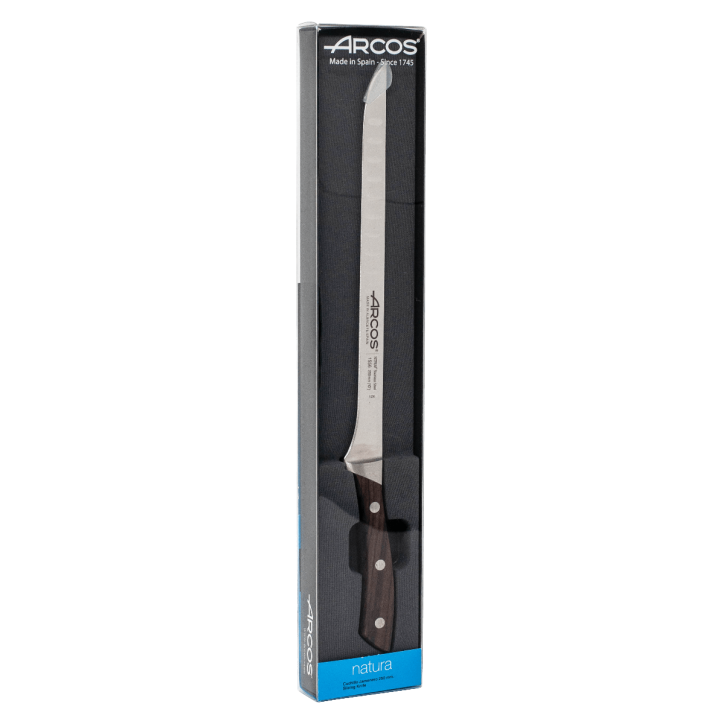 ARCOS SERIE NATURA: CUCHILLO JAMONERO 250mm. Ref.155610