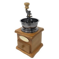 MOLINILLO DE CAFE RETRO MADERA NATURAL Ref.750720