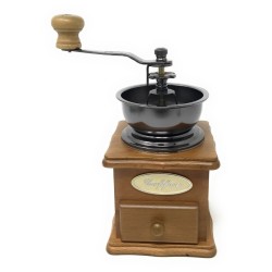 MOLINILLO DE CAFE RETRO MADERA NATURAL Ref.750720