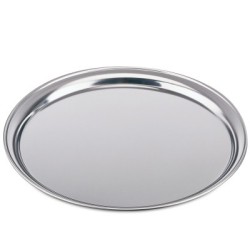 BANDEJA CAMARERO ACERO INOX Ø40cm. Ref.2510 1 - 4950