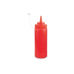 PERA BIBERON PARA SALSAS: DISPENSADOR Rojo 360cl. Ref.1951