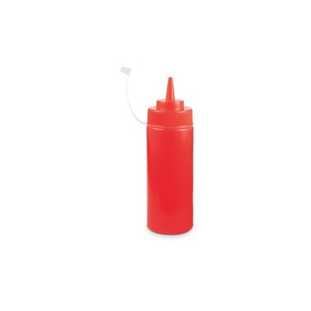 PERA BIBERON PARA SALSAS: DISPENSADOR Rojo 360cl. Ref.1951