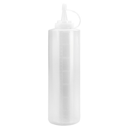 PERA BIBERON PARA SALSAS: DISPENSADOR Transparente 360cl. Ref.8446