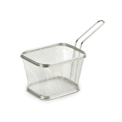 CESTA MINIATURA: CHIP BASKET CUADRADA 10X9Xh7cm. Ref.7482