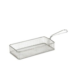 CESTA MINIATURA: CHIP BASKET RECTANGULAR 21X10Xh4cm. Ref.7486