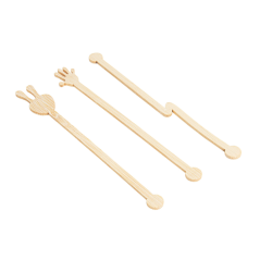 AGITADOR: SURTIDOS 14 CM NATURAL BAMBU 100 Uds. Ref.257.97