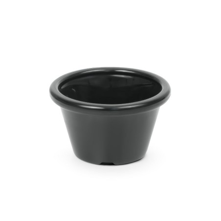 MINI SALSERA | RAMEKIN NEGRO Ø6Xh3 5cm. 45ml. (PACK 12 uds) Ref.P41015