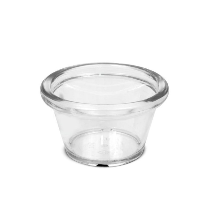 MINI SALSERA | RAMEKIN TRANSPARENTE Ø6Xh3 5cm. 45ml. (PACK 12 uds) Ref.P41018