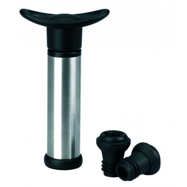 BOMBA DE VACIO CON 2 TAPONES Ref.63033