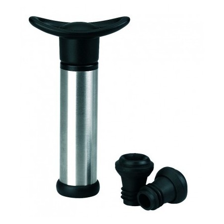 BOMBA DE VACIO CON 2 TAPONES Ref.63033