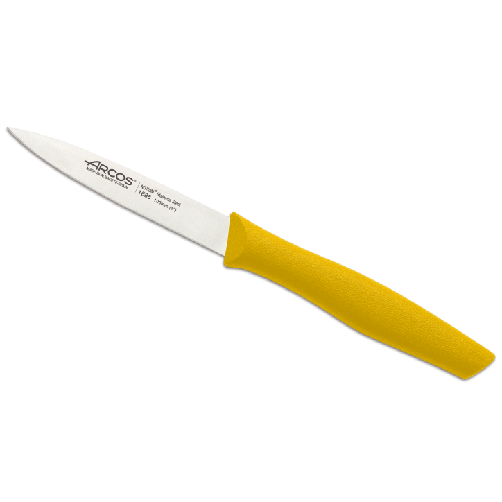 ARCOS SERIE INYECTADA: CUCHILLO MONDADOR 100mm. AMARILLO Ref.188625