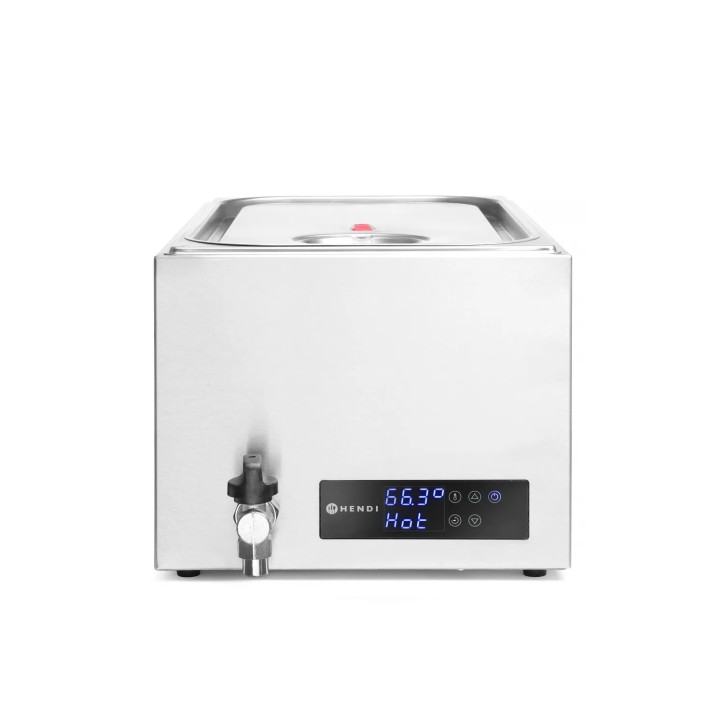 SOUSVIDE: COCEDOR A BAJA TEMPERATURA GN 1 1 20 litros. 540X335Xh310mm. 600W Ref.225448