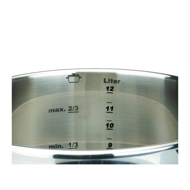 OLLA PRESION CLASSIC LACOR: INOX 12 Litros. Ref.71872