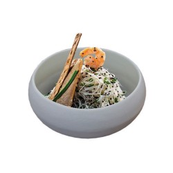 GRAN CHEF ORGANIC: BOWL ENSALADERA Ø21cm. BLANCO MATE Ref.7534417