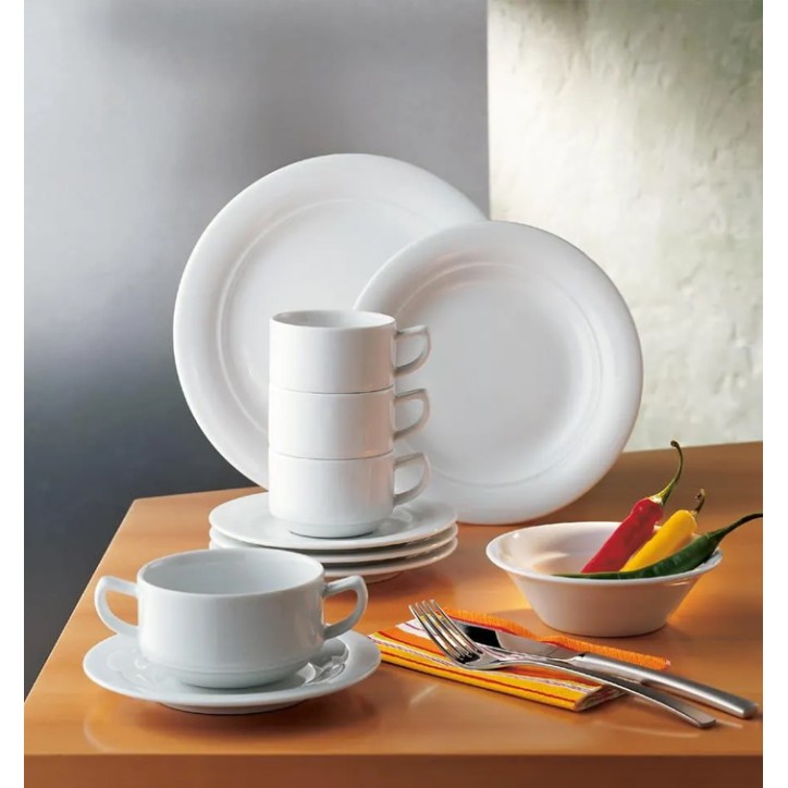 Schönwald AVANTI GUSTO: PLATO LLANO - Ø20cm. - BLANCO - Ref.9150309